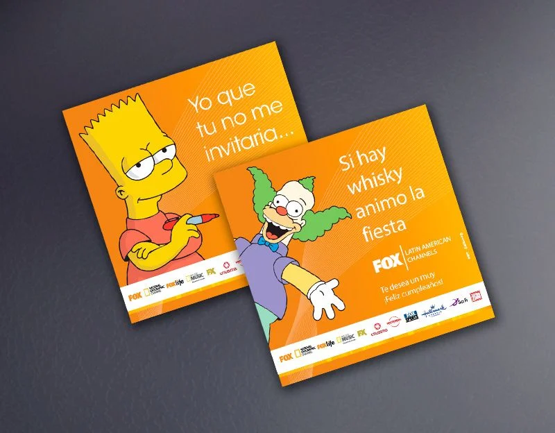 FOX birthday campaign