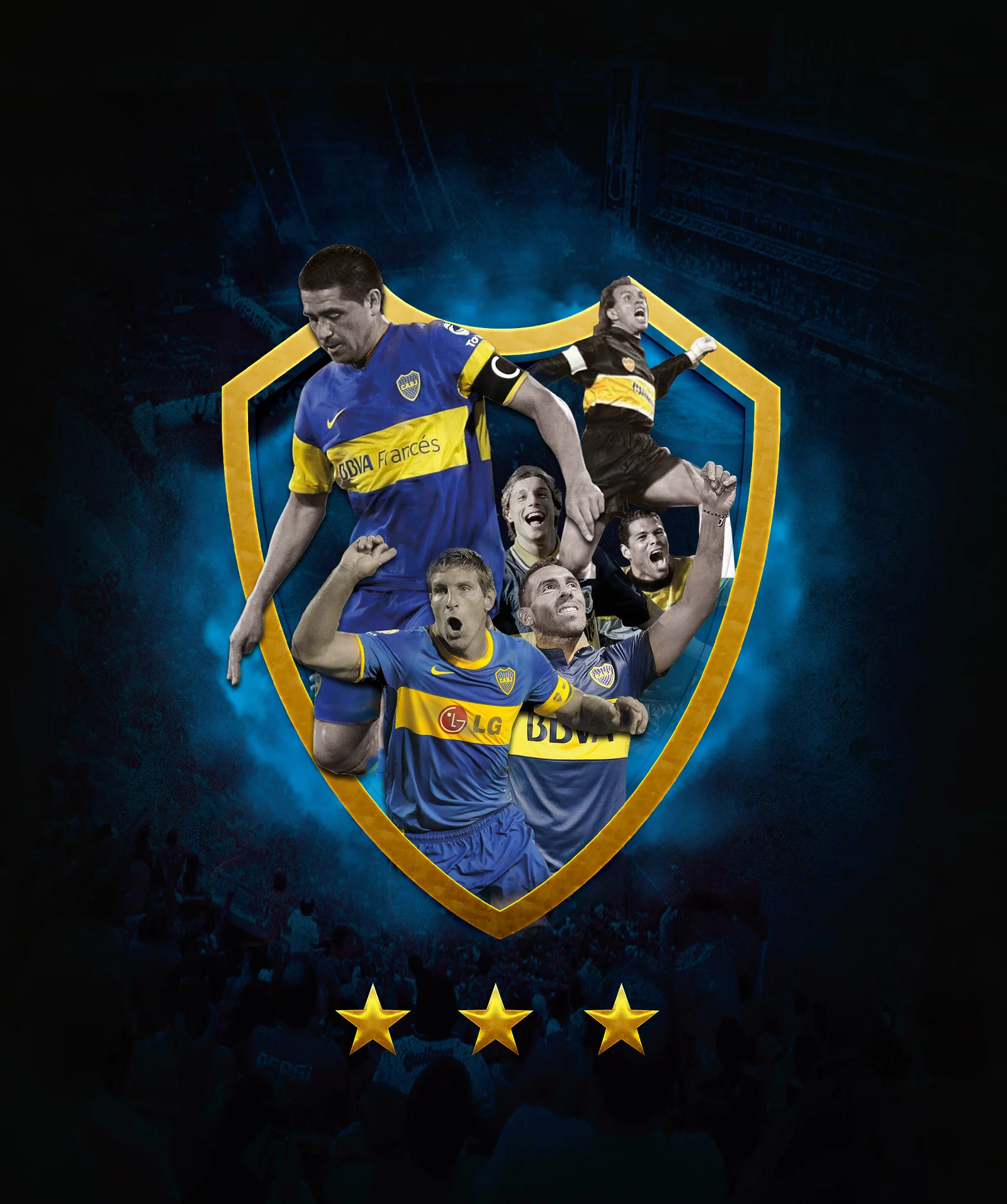 Boca Juniors VIP lounge graphic